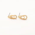 Hollow-out Niche High-grade Geometric Design Ear Studs