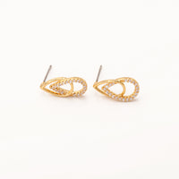 Hollow-out Niche High-grade Geometric Design Ear Studs