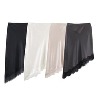 Elegant Silk-textured Skirt For Women