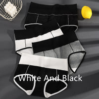 Women's Underwear Plus Size Women's Antibacterial Underwear Silk Crotch Seamless Hip Lifting Belly Contracting Triangle Shorts
