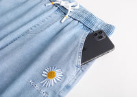 Thin Denim Wide-leg Thin Mopping  Casual Pants