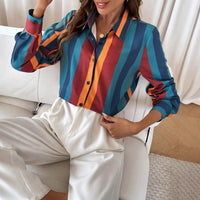 Womens New Casual Striped Top