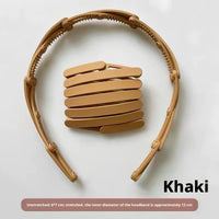 Folding headband-pink-6 * 7cm-1 piece