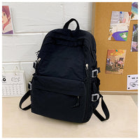Womens Stylish Casual Minimalist Large-capacity Backpack
