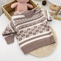 Korean Version Of Plaid Cardigan For Children