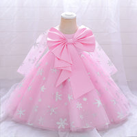 Children's Birthday Big Bow Dress