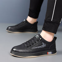 New Breathable All-matching Casual Men's Leather Shoes