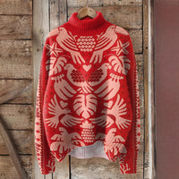 Women's Simple Printed Casual Coat Cardigan Sweater
