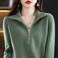 Loose-fitting Versatile And Figure-flattering Sweater For Women