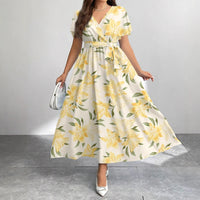 Women's Bohemian Minimalist Fashionable Casual Dress