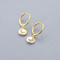 Geometric High-grade Palace Style Retro And Fashion All-matching Earrings