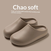 Womens EVA Slippers With A Non-slip Waterproof And Oil-resistant Outer Layer For Outdoor Wear