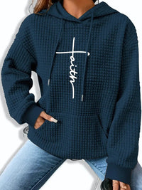 Womens Fashionable 3D Digital-print Hoodie