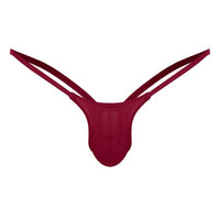 Men's Thong Full Color Plain Double Ding T-shaped Panties Boys Underwear