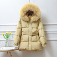 Women's Short Down Jacket Loose Waist Thickened
