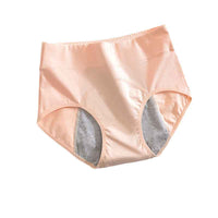 Women's Cotton High Waist Physiological Underwear