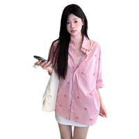 Sweet  Youthful-Looking Sun-Protective Shirt Womens Outerwear SpringSummer