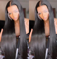 Ladies' Long Straight Hair Lace Fake