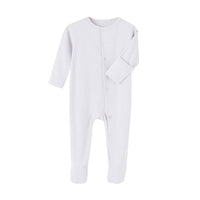Baby Jumpsuit Rib Long Sleeve Romper