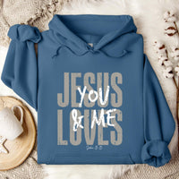 Hooded Pullover Leisure Loose Printed Sweater