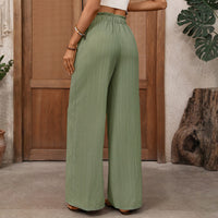 Women's Fashion Lace-Patchwork Casual Wide-Leg Pants