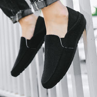 Summer New Men's Lazy Casual Breathable Linen Canvas Shoes