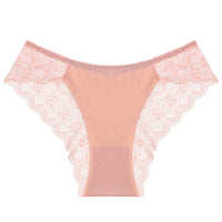 Exquisite Embroidery Gorgeous Transparent Pure Desire Low Waist Panties
