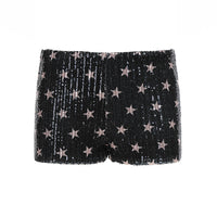 Sequined Printed Fashion Women's Wear Casual Shorts