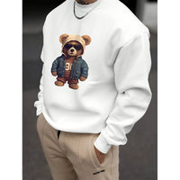 Fashionable 3D Digital Print Hoodless Sweatshirt For Teenagers Unisex