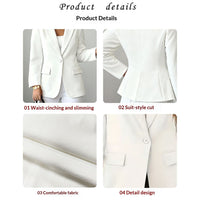 Professional Commuter Womens Sophisticated Formal Suit