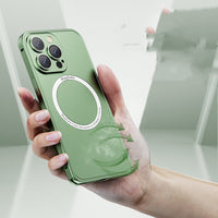 Metal Frame Magnetic Lens Phone Case