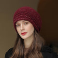 Autumn And Winter New Knitted Hat Women's Wool Warm