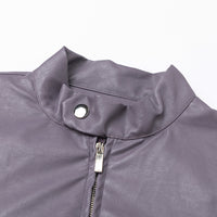 Men's Riding Motorcycle Leather Coat