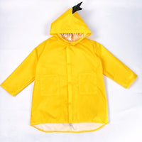 Children's Fashion Cute Simple Dinosaur Shape Raincoat