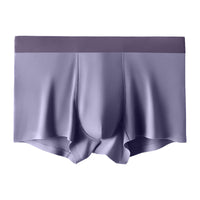 Men's Ice Silk Seamless One Piece Underwear