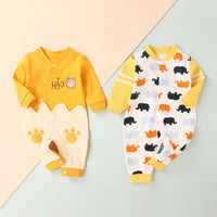 Long-sleeved Romper Girl Baby Clothes Autumn Suit
