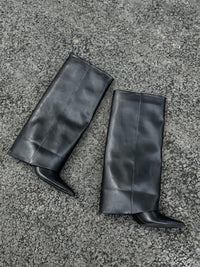 New Pointed Toe High Heel Boots Children