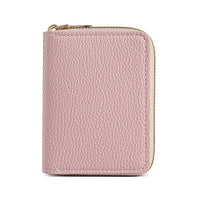 Clutch Wallet With Dual Zippers And Multiple Card Slots