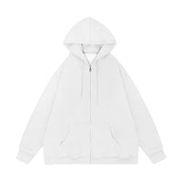 Men's And Women's Sparkling Style Zipper Cardigan Hoodie Plus Size