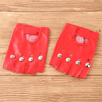 Fashion Personality Men's Gloves Rivets Are Not Mainstream
