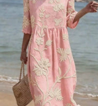 Casual Printed Temperament Long Skirt Girl