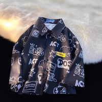 Student Loose Slim Fit Casual Shirt