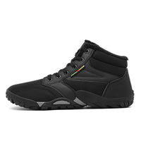 New Men's Winter Waterproof Non-slip Warm Snow Boots Fleece-lined