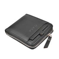 Mens Retro Multi-Card Zipper Wallet