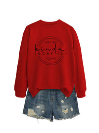 Elegant Women's Round Neck Long-sleeved Sweater