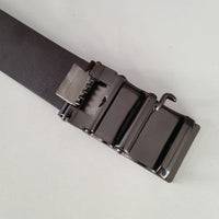 PU Classic Casual Business All-match Automatic Buckle Toothless Men's Belt