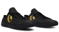 Fashion Printed Couple High Top Canvas Shoes
