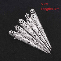 Dance Props Golden Indian Girl Nails