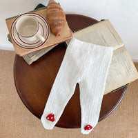 Autumn Baby Cute Small Mushroom Pantyhose