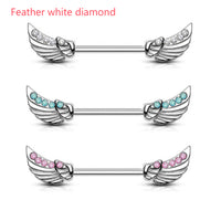 European And American Fashion Explosion Bees Angel Wings Nipple Ring